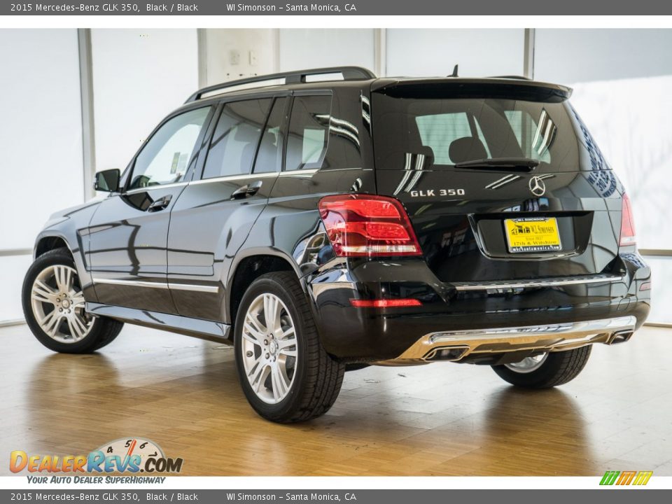 2015 Mercedes-Benz GLK 350 Black / Black Photo #3
