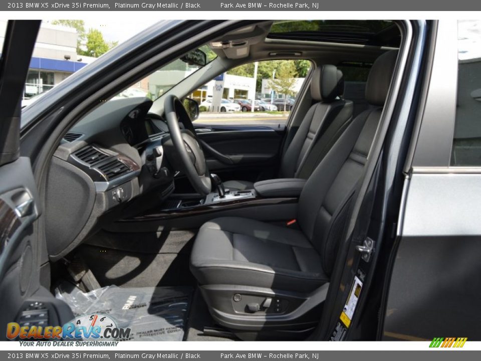 2013 BMW X5 xDrive 35i Premium Platinum Gray Metallic / Black Photo #11