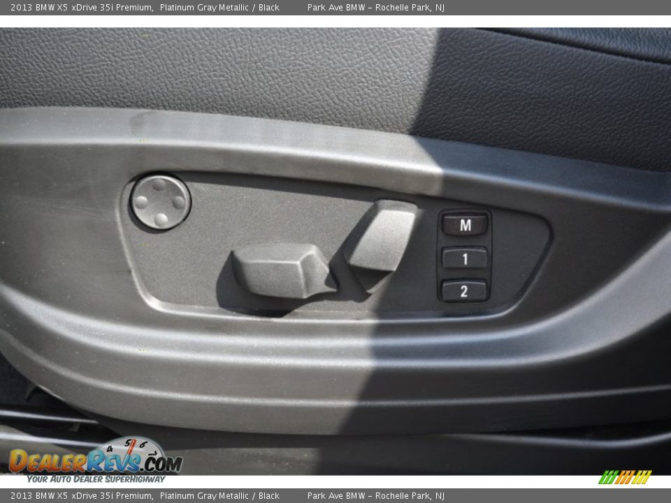 2013 BMW X5 xDrive 35i Premium Platinum Gray Metallic / Black Photo #12