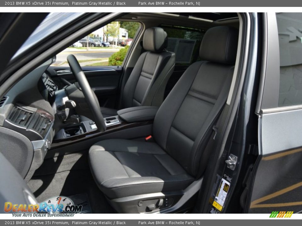 2013 BMW X5 xDrive 35i Premium Platinum Gray Metallic / Black Photo #13