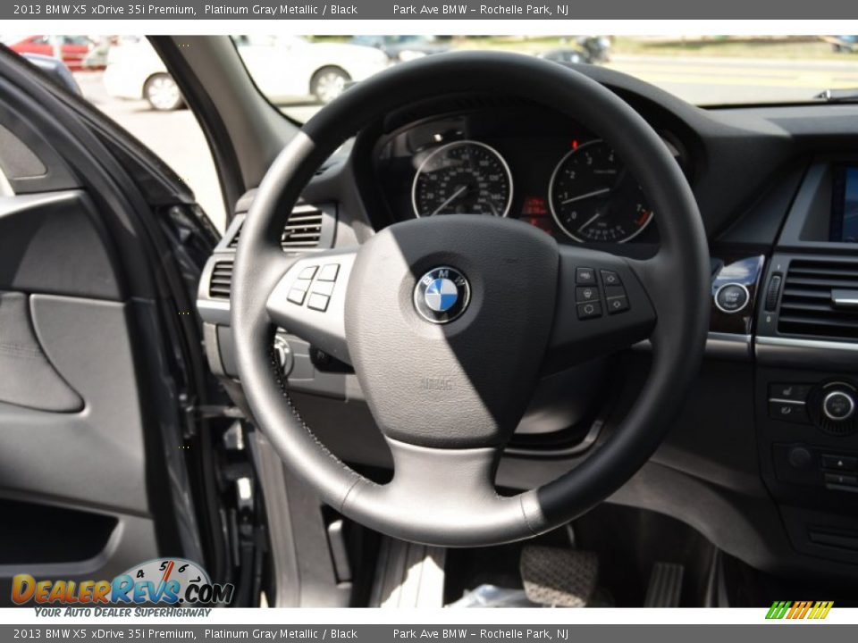 2013 BMW X5 xDrive 35i Premium Platinum Gray Metallic / Black Photo #18