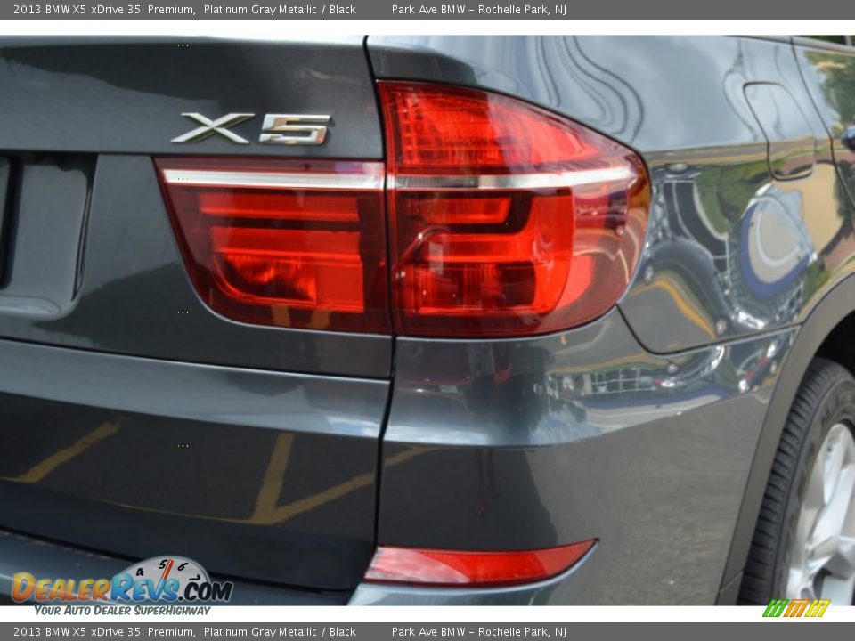 2013 BMW X5 xDrive 35i Premium Platinum Gray Metallic / Black Photo #24