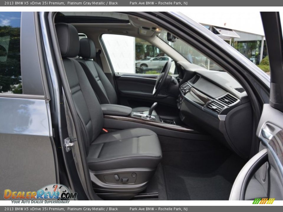 2013 BMW X5 xDrive 35i Premium Platinum Gray Metallic / Black Photo #29