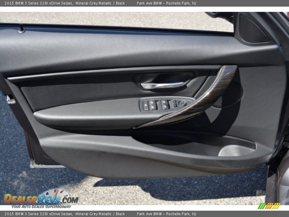 2015 BMW 3 Series 328i xDrive Sedan Mineral Grey Metallic / Black Photo #5