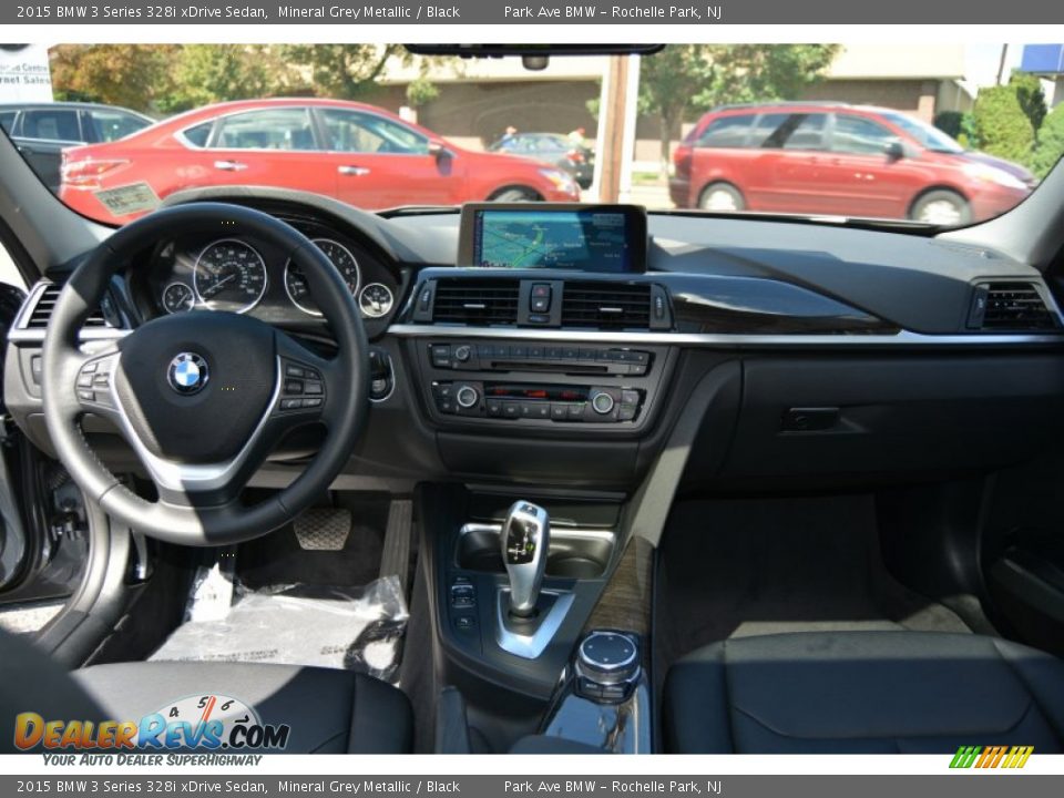 2015 BMW 3 Series 328i xDrive Sedan Mineral Grey Metallic / Black Photo #12