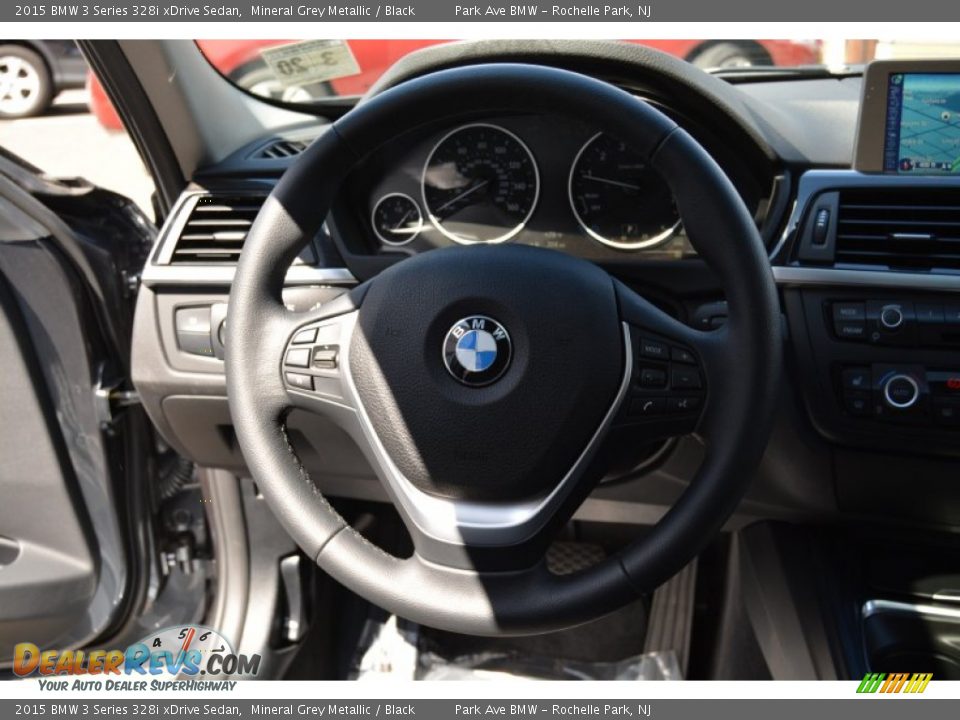 2015 BMW 3 Series 328i xDrive Sedan Mineral Grey Metallic / Black Photo #15