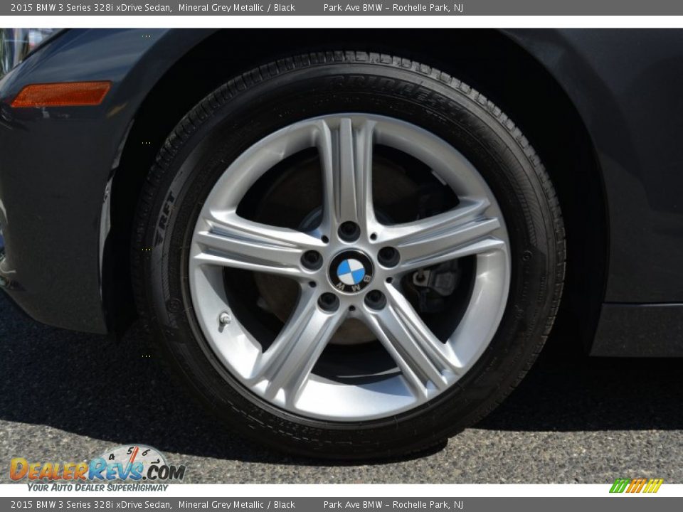 2015 BMW 3 Series 328i xDrive Sedan Mineral Grey Metallic / Black Photo #29