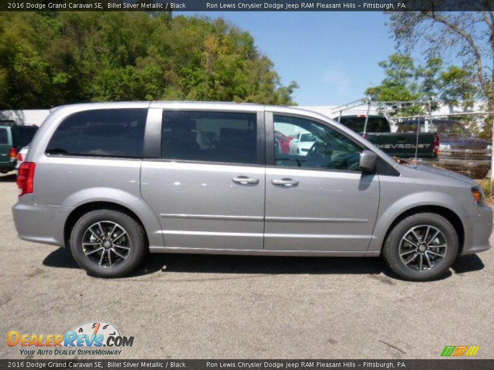 2016 Dodge Grand Caravan SE Billet Silver Metallic / Black Photo #5