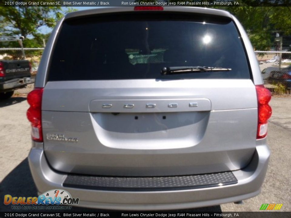 2016 Dodge Grand Caravan SE Billet Silver Metallic / Black Photo #6