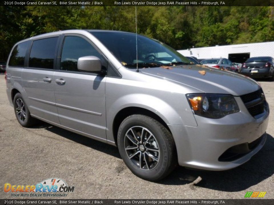 2016 Dodge Grand Caravan SE Billet Silver Metallic / Black Photo #7