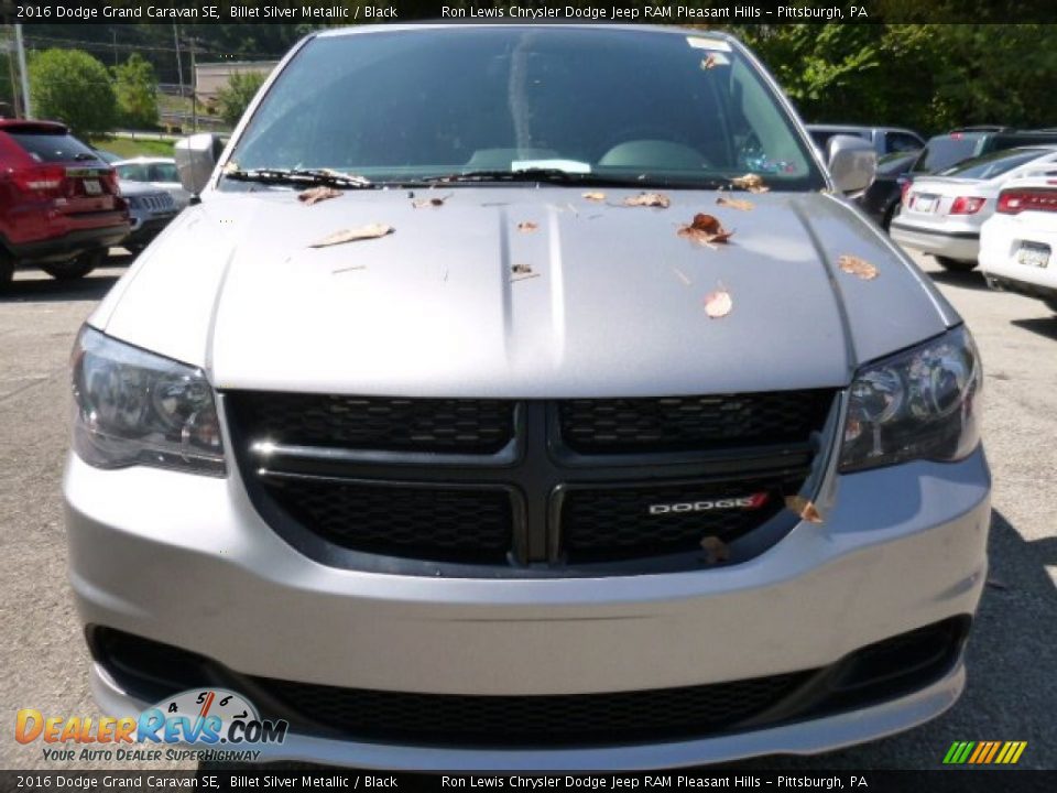 2016 Dodge Grand Caravan SE Billet Silver Metallic / Black Photo #8