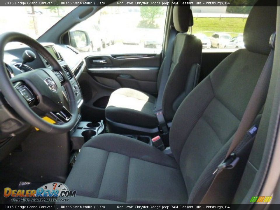 2016 Dodge Grand Caravan SE Billet Silver Metallic / Black Photo #10