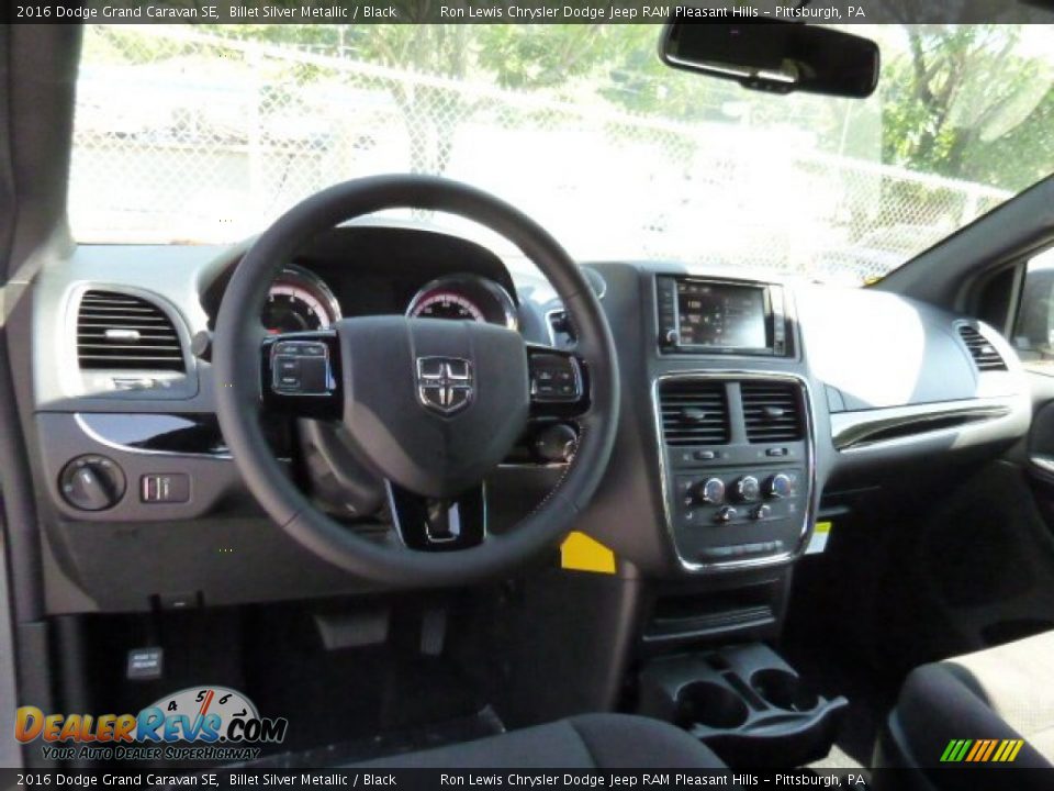2016 Dodge Grand Caravan SE Billet Silver Metallic / Black Photo #14