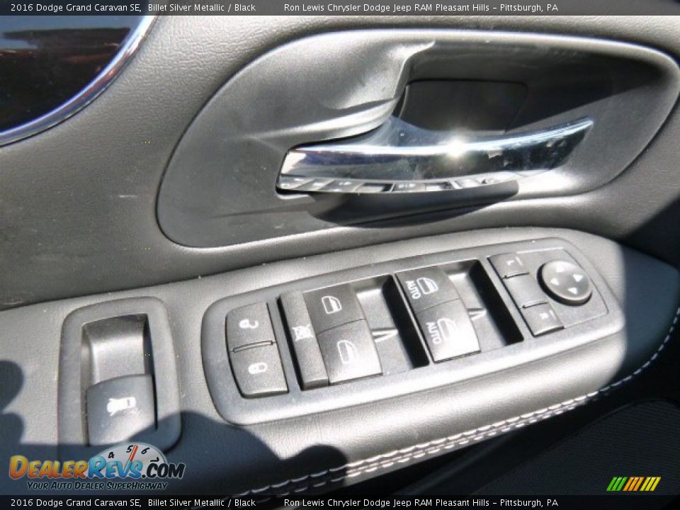 2016 Dodge Grand Caravan SE Billet Silver Metallic / Black Photo #15