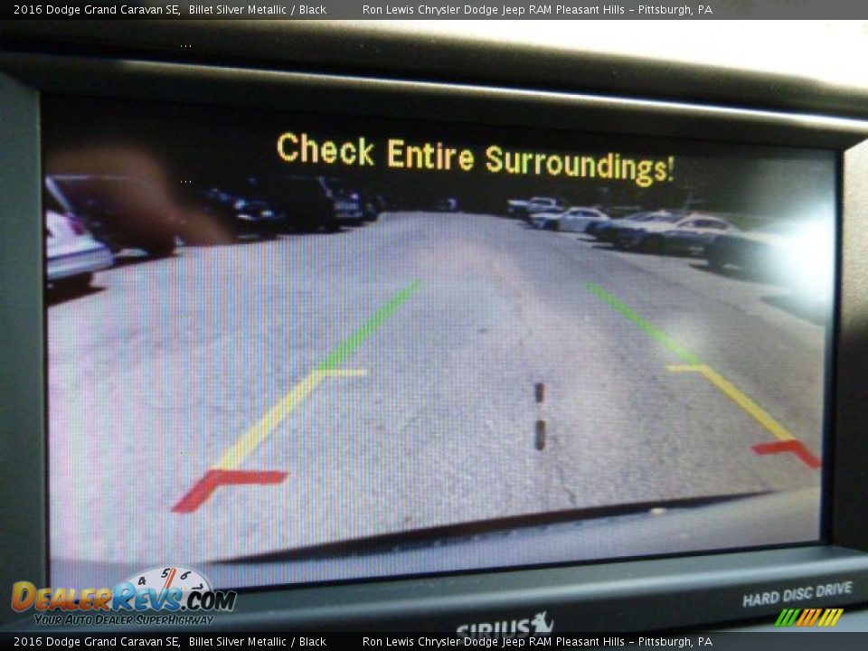 2016 Dodge Grand Caravan SE Billet Silver Metallic / Black Photo #17