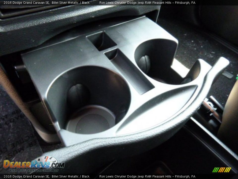 2016 Dodge Grand Caravan SE Billet Silver Metallic / Black Photo #18