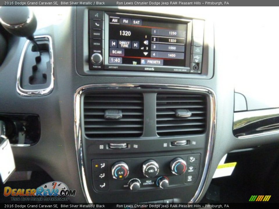 2016 Dodge Grand Caravan SE Billet Silver Metallic / Black Photo #19
