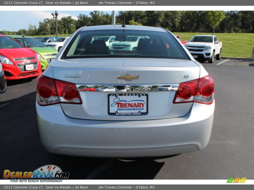 2013 Chevrolet Cruze LT Silver Ice Metallic / Jet Black Photo #6