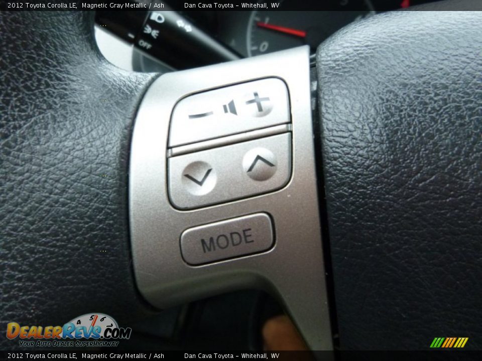2012 Toyota Corolla LE Magnetic Gray Metallic / Ash Photo #18