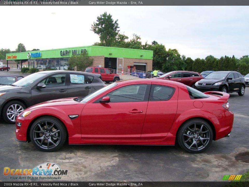 2009 Mazda RX-8 R3 Velocity Red Mica / Black Photo #2