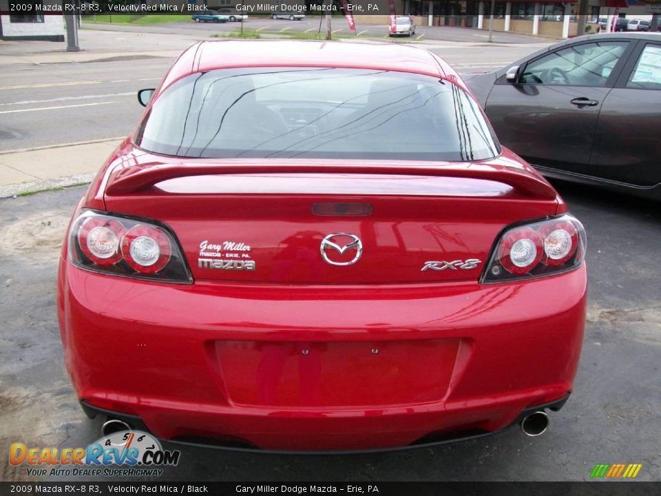 2009 Mazda RX-8 R3 Velocity Red Mica / Black Photo #4