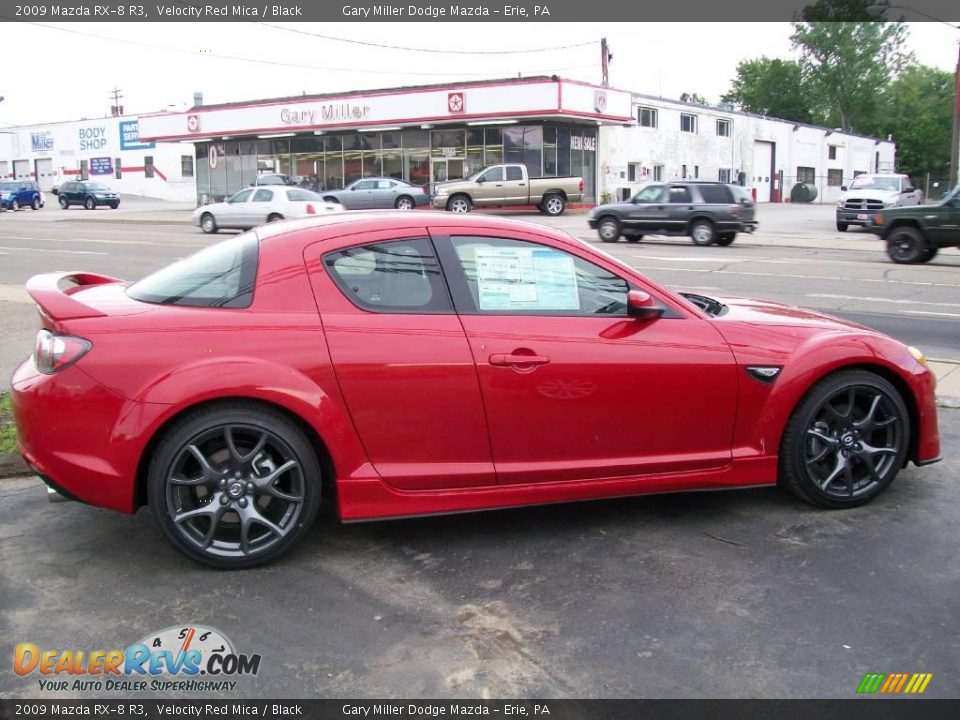 2009 Mazda RX-8 R3 Velocity Red Mica / Black Photo #7