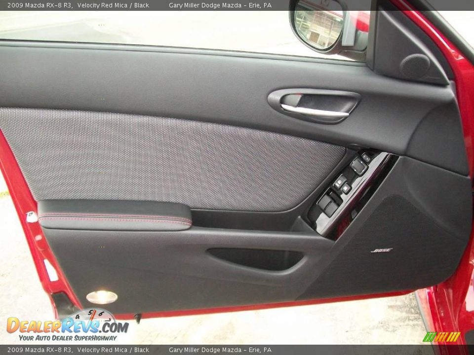 2009 Mazda RX-8 R3 Velocity Red Mica / Black Photo #11