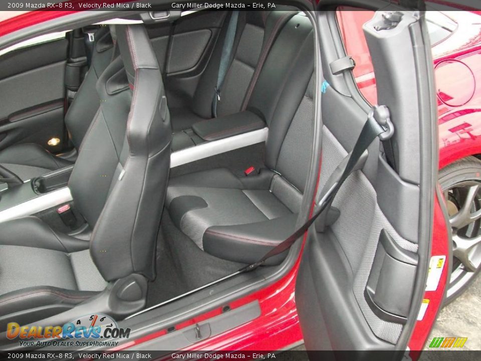 2009 Mazda RX-8 R3 Velocity Red Mica / Black Photo #13