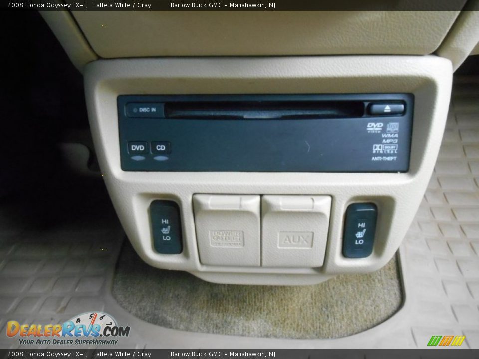 2008 Honda Odyssey EX-L Taffeta White / Gray Photo #15
