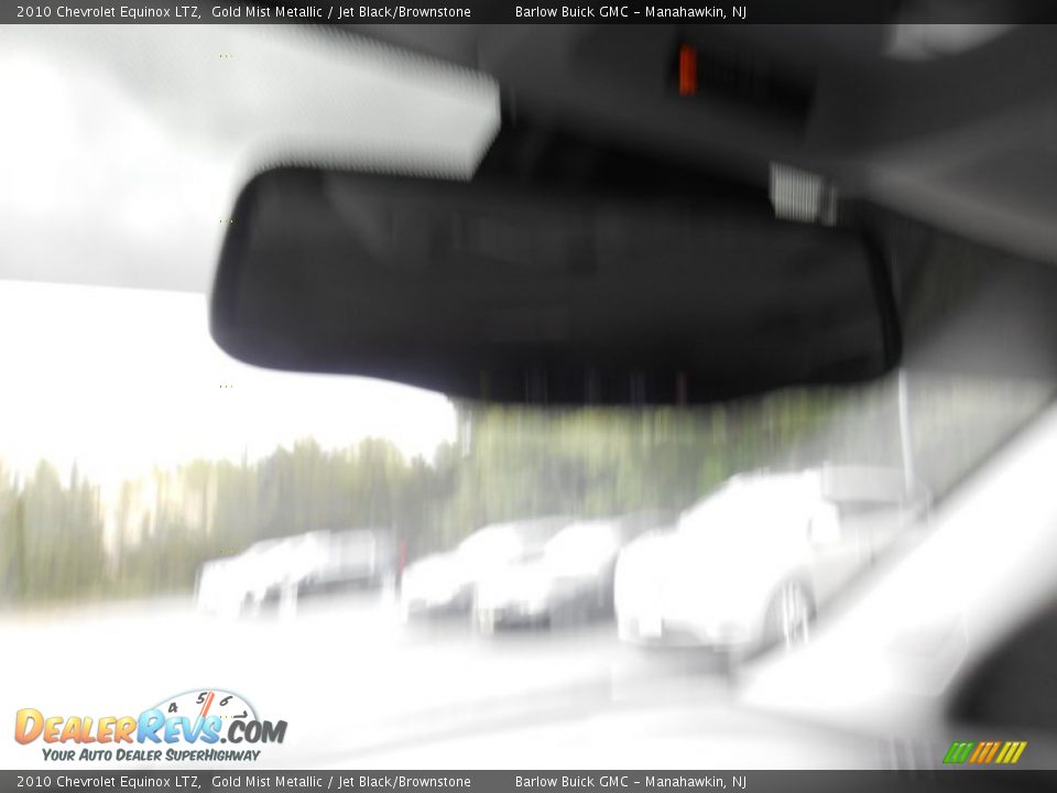 2010 Chevrolet Equinox LTZ Gold Mist Metallic / Jet Black/Brownstone Photo #19