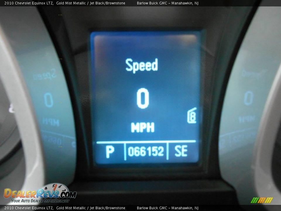 2010 Chevrolet Equinox LTZ Gold Mist Metallic / Jet Black/Brownstone Photo #20