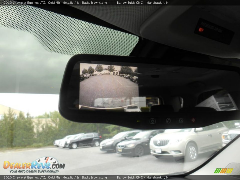 2010 Chevrolet Equinox LTZ Gold Mist Metallic / Jet Black/Brownstone Photo #21