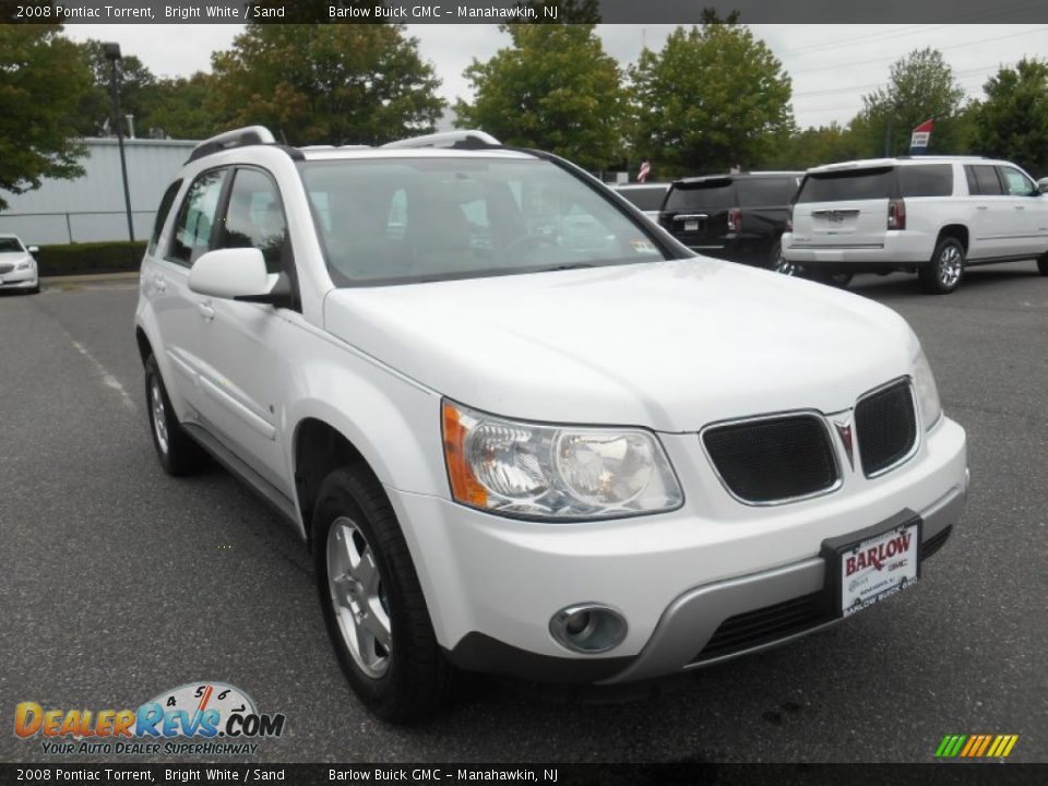 2008 Pontiac Torrent Bright White / Sand Photo #1