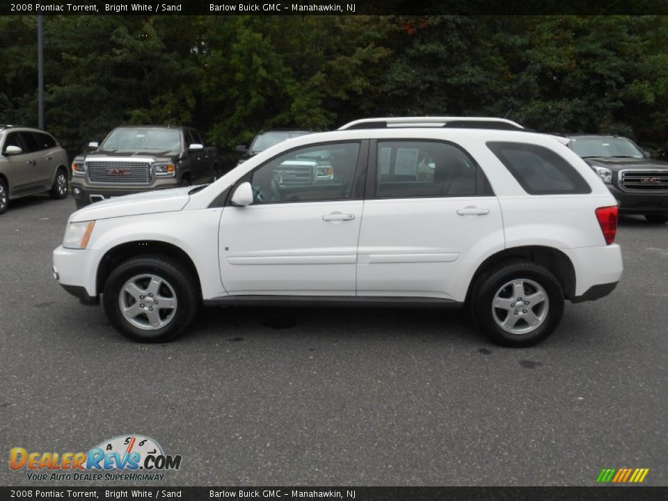 2008 Pontiac Torrent Bright White / Sand Photo #4