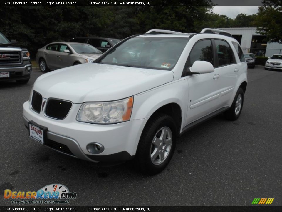 2008 Pontiac Torrent Bright White / Sand Photo #5