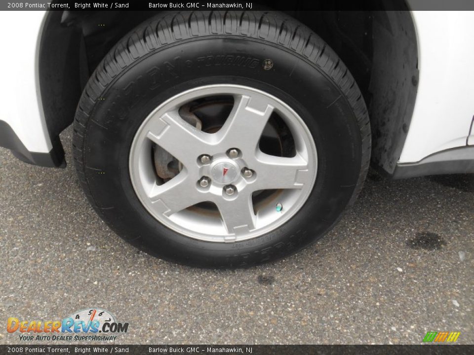 2008 Pontiac Torrent Bright White / Sand Photo #6