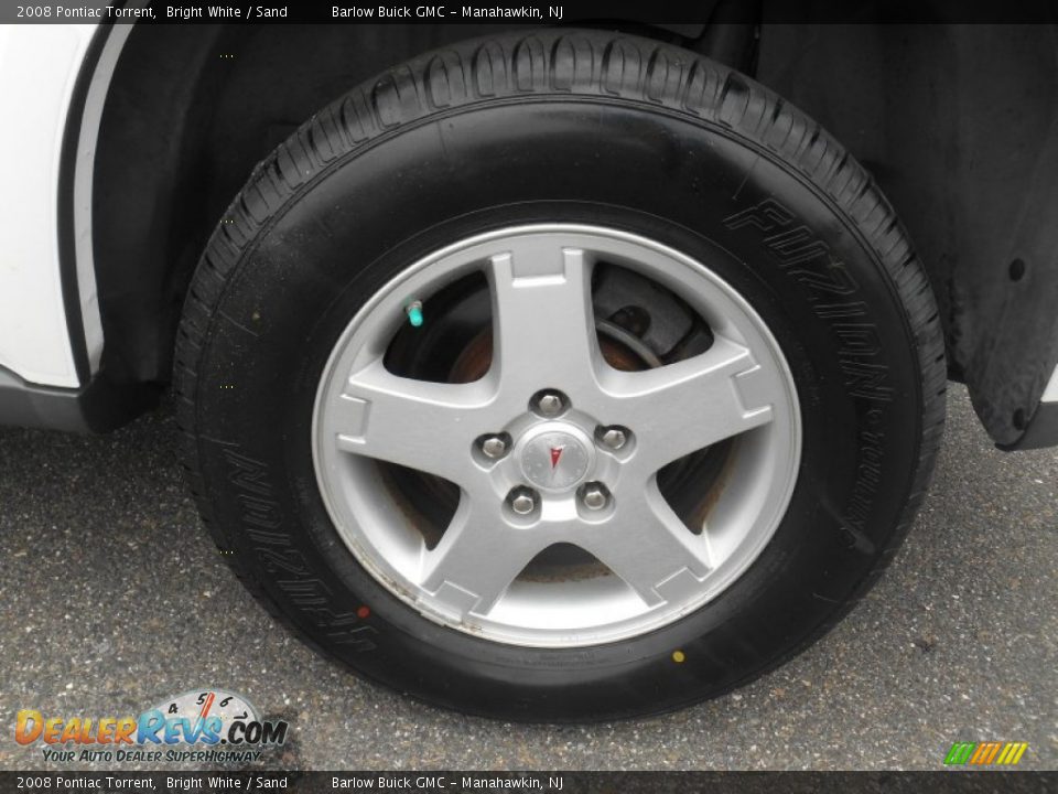2008 Pontiac Torrent Bright White / Sand Photo #7