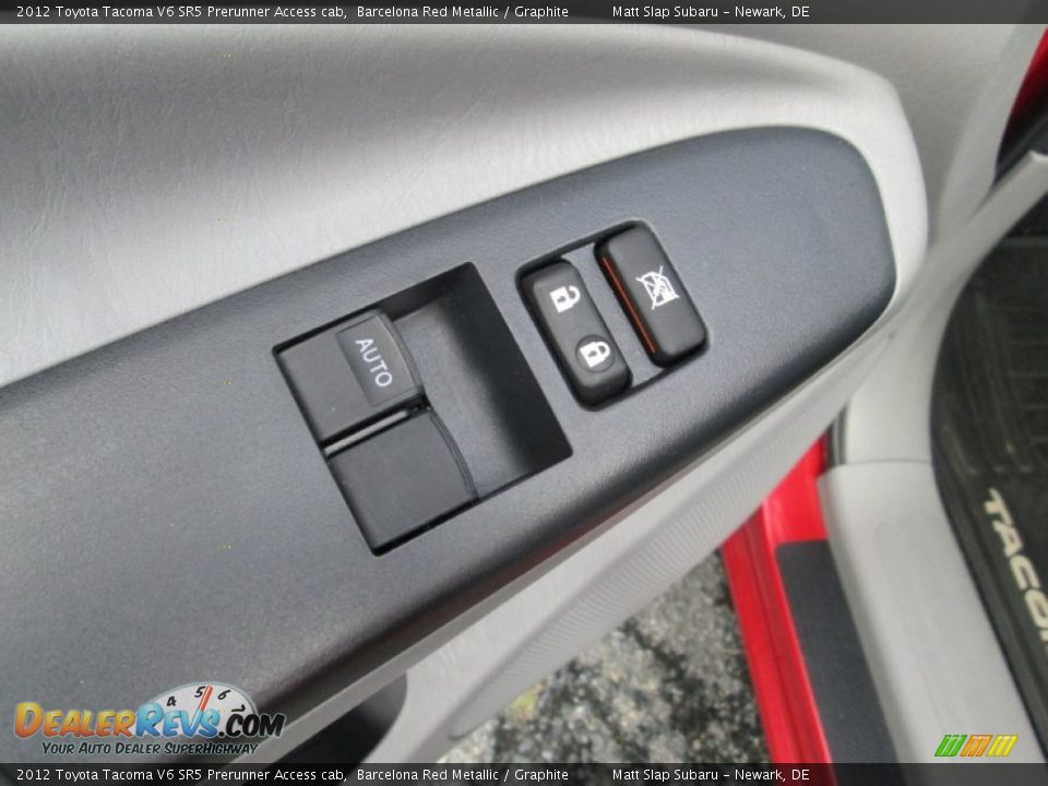 2012 Toyota Tacoma V6 SR5 Prerunner Access cab Barcelona Red Metallic / Graphite Photo #14