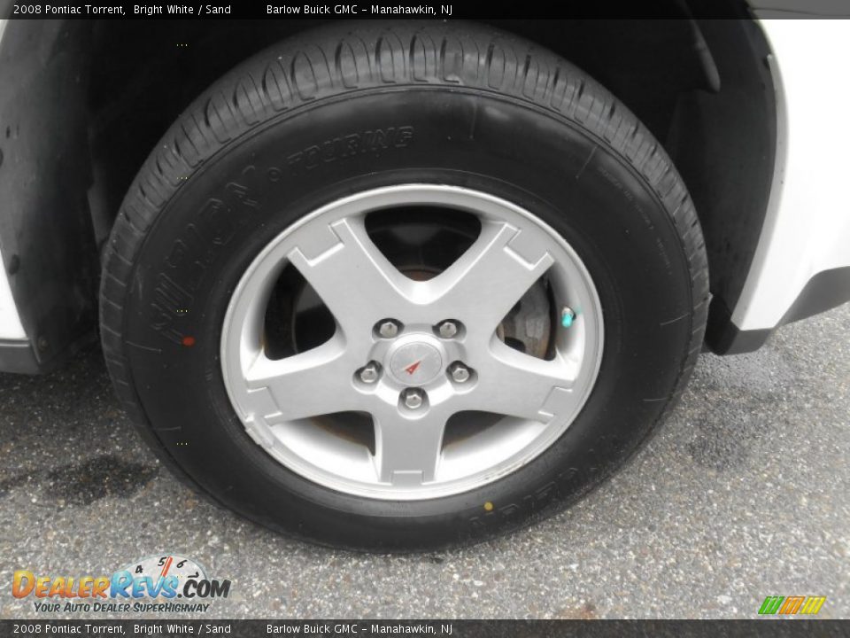 2008 Pontiac Torrent Bright White / Sand Photo #9