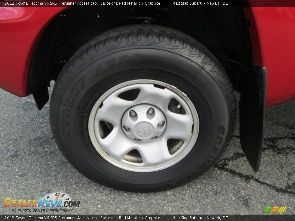 2012 Toyota Tacoma V6 SR5 Prerunner Access cab Barcelona Red Metallic / Graphite Photo #20