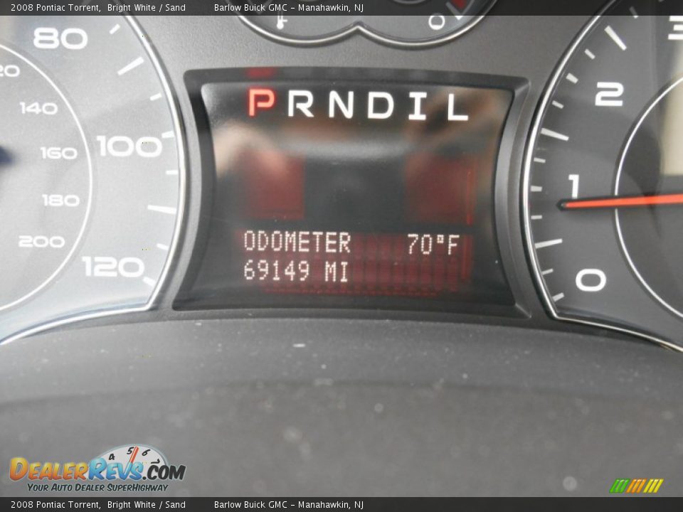 2008 Pontiac Torrent Bright White / Sand Photo #16