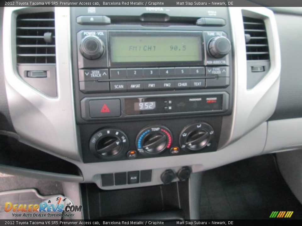 2012 Toyota Tacoma V6 SR5 Prerunner Access cab Barcelona Red Metallic / Graphite Photo #24