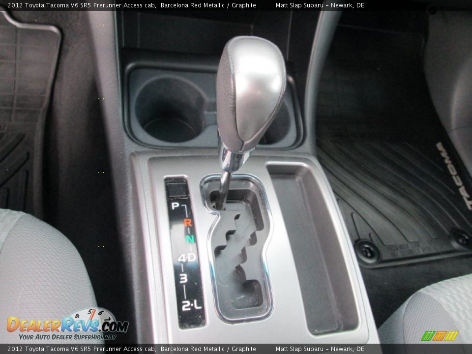 2012 Toyota Tacoma V6 SR5 Prerunner Access cab Barcelona Red Metallic / Graphite Photo #25