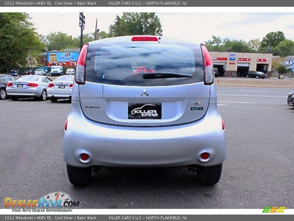 2012 Mitsubishi i-MiEV ES Cool Silver / Basic Black Photo #9