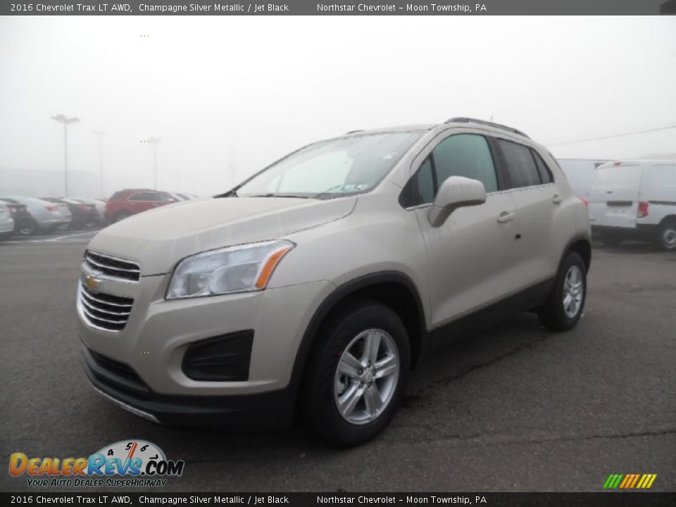 2016 Chevrolet Trax LT AWD Champagne Silver Metallic / Jet Black Photo #1