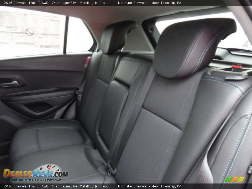 Rear Seat of 2016 Chevrolet Trax LT AWD Photo #13
