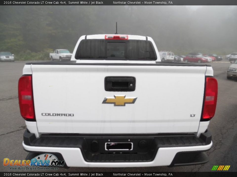 2016 Chevrolet Colorado LT Crew Cab 4x4 Summit White / Jet Black Photo #7