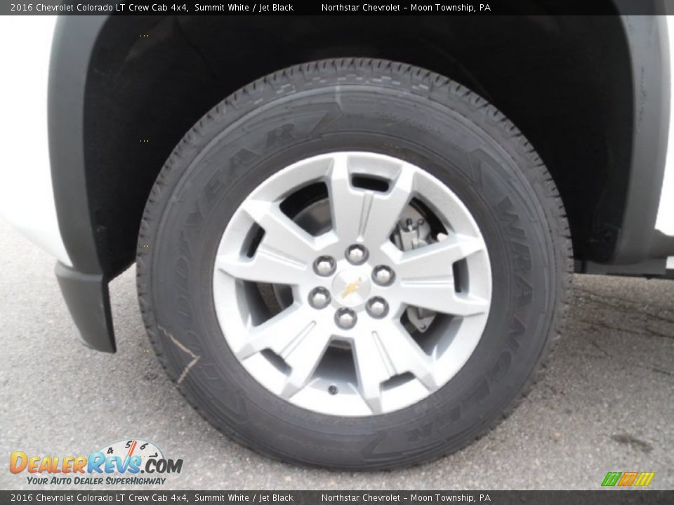 2016 Chevrolet Colorado LT Crew Cab 4x4 Wheel Photo #10