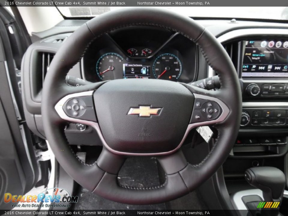 2016 Chevrolet Colorado LT Crew Cab 4x4 Steering Wheel Photo #17