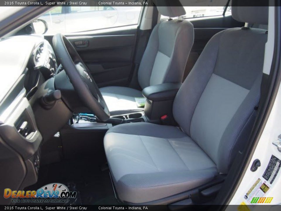 Front Seat of 2016 Toyota Corolla L Photo #4